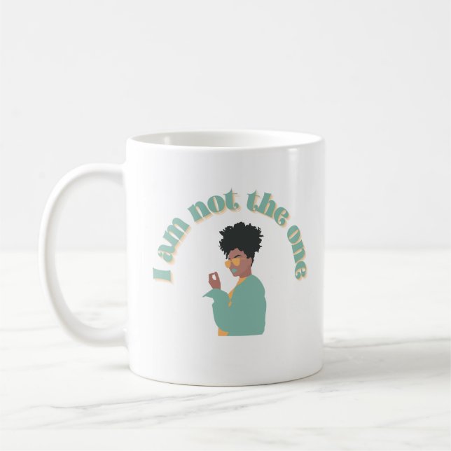 Mug Je Ne Suis Pas Le Seul Bouton (Gauche)