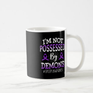 Mug Je ne suis pas possédé Epilepsie Cancer Sensibilis