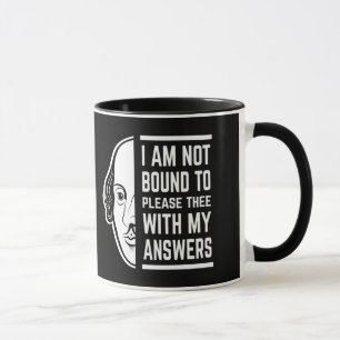 Mug Je Ne Suis Pas Tenu De M'Enorgueillir De La Citati