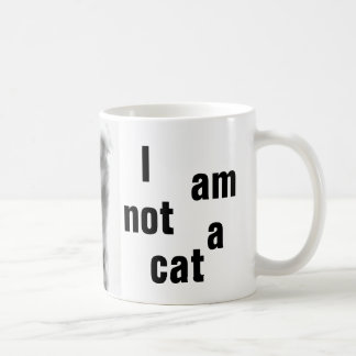 Mug Je ne suis pas un chat, une mule classique