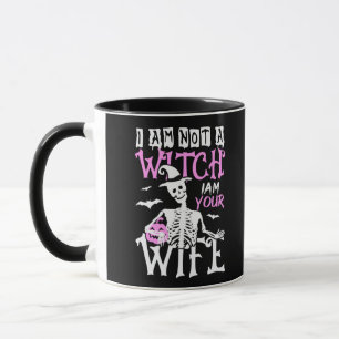 Mug Je ne suis pas une sorcière Je suis votre femme Dr