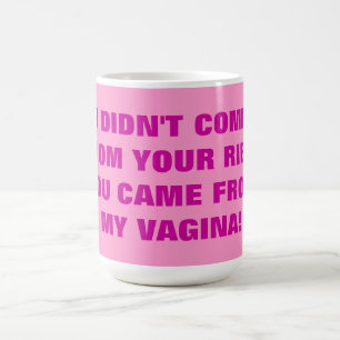 MUG JE NE SUIS PAS VENU DE TON RIB