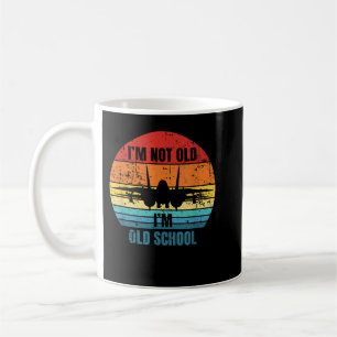 Mug Je ne suis pas vieille Je suis vieille école F-14 