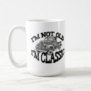 Mug JE NE SUIS PAS VIEUX JE SUIS CLASSIQUE camionnette