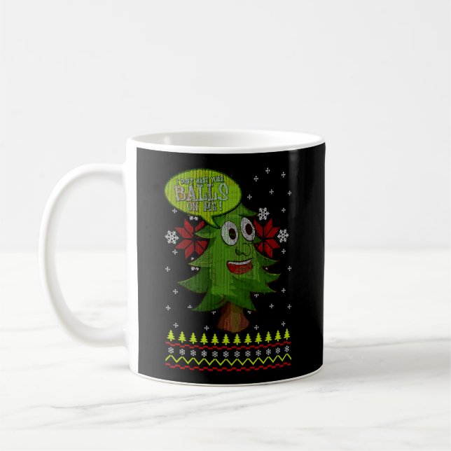 Mug Je Ne Veux Pas Que Tes Boules Me Fassent - Drôle G (Gauche)