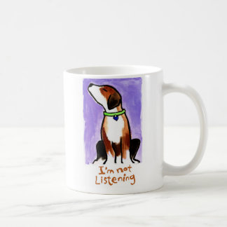 Mug Je n'écoute pas (le chienchien)