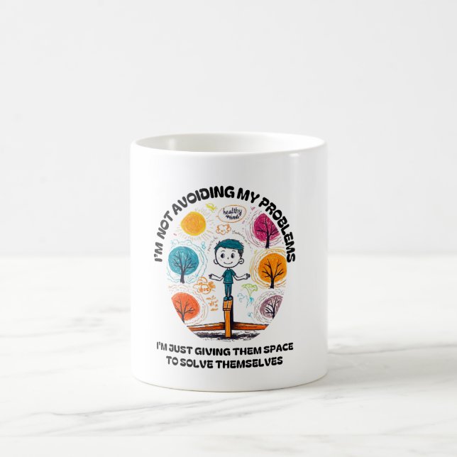 MUG JE N'ÉVITE PAS MES PROBLÈMES... (Centre)