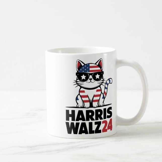 Mug Je Parle Kamala Harris Président Comma La Ameri (Droite)