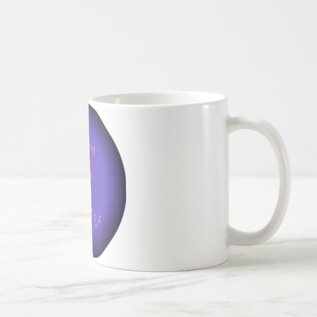 Mug Je pense en dehors de la boîte. (Droite)