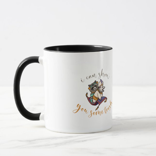Mug je peux vous montrer des ordures (Gauche)