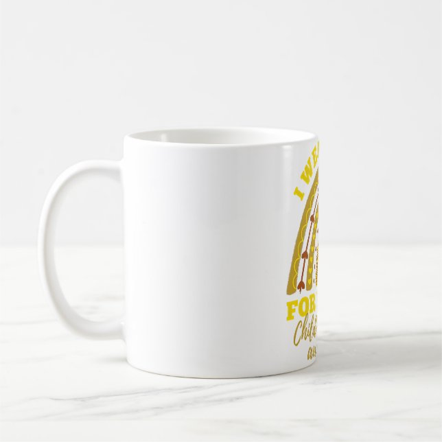 Mug Je Porte De L'Or Pour Mon Fils Sensibilisation Au  (Gauche)