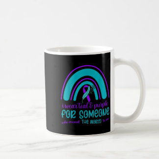Mug Je Porte Du Purple Turquoise Pour Quelqu'Un Cadeau