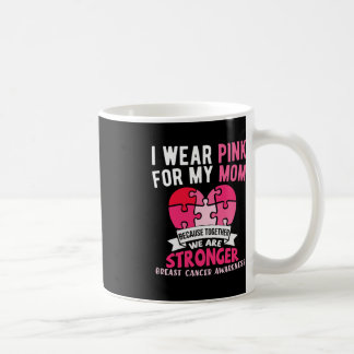 Mug Je Porte Du Rose Pour Ma Mère Fils De Sensibilisat