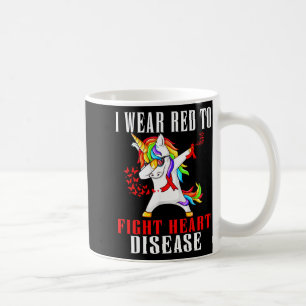 Mug Je porte du rouge pour lutter contre la sensibilis