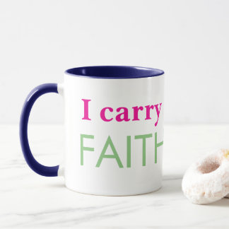 Mug "Je porte la foi"