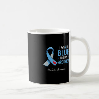Mug Je porte le bleu pour mon frère la sensibilisation