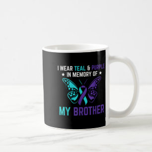 Mug Je Porte Le Purple Turquoise En Mémoire De Mon Sui