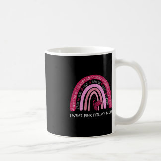 Mug Je Porte Le Rose Pour Ma Mère Soutien Pour Le Canc
