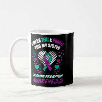 Mug Je Porte Tealpurple Pour La Prévention Pour Ma Soe