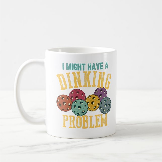Mug Je Pourrais Avoir Un Problème De Boisson Picklebal (Gauche)