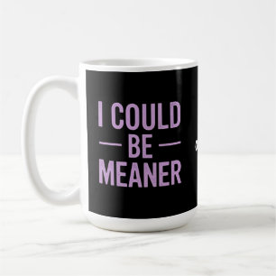 Mug "Je pourrais être significatif" Mème Vintage Rétro