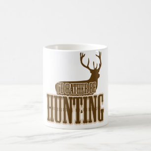 Mug Je préfère chasser