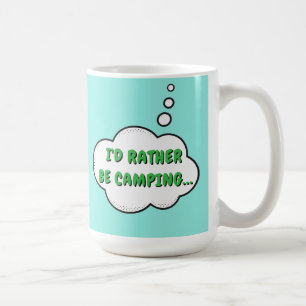 Mug Je préfère être en camping