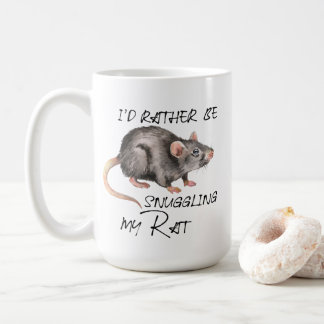 Mug Je Préférerais Chanter Mon Rat