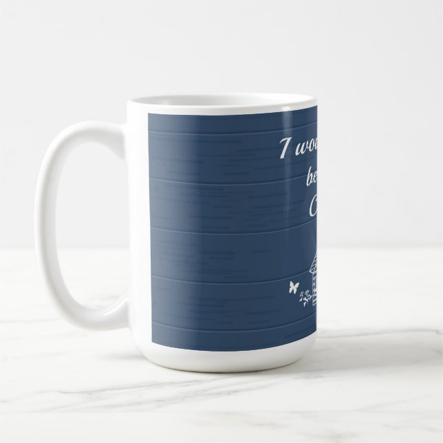 Mug Je préférerais être au chalet (Gauche)