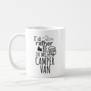 Mug Je préférerais être dans mon Camper Van