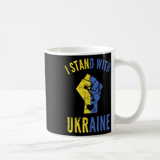 Mug Je Prends Position Avec L'Ukraine - Vintage Résist