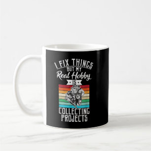 Mug Je répare des choses mais mon passe-temps est Coll