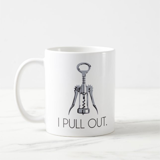Mug Je retire le tire-bouchon (Gauche)
