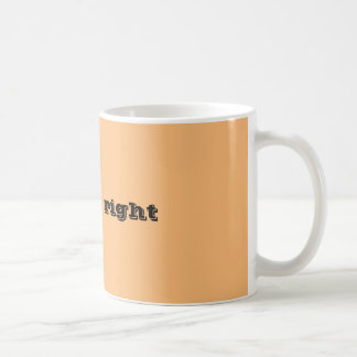Mug Je sais, droit