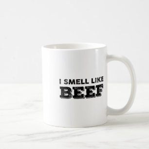 Mug Je Sens Comme Du Boeuf Drôle Mème Viande De Steak