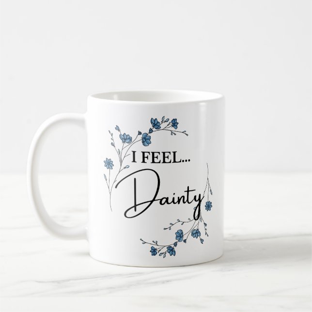 Mug Je Sens Dainty mignon floral (Gauche)