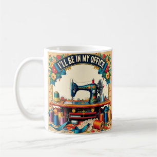 Mug Je Serai Dans Mon Bureau, Cadeau Drôle Pour Amateu
