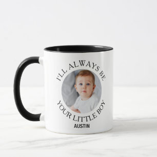 Mug Je serai toujours ton petit garçon Noël Maman Mère
