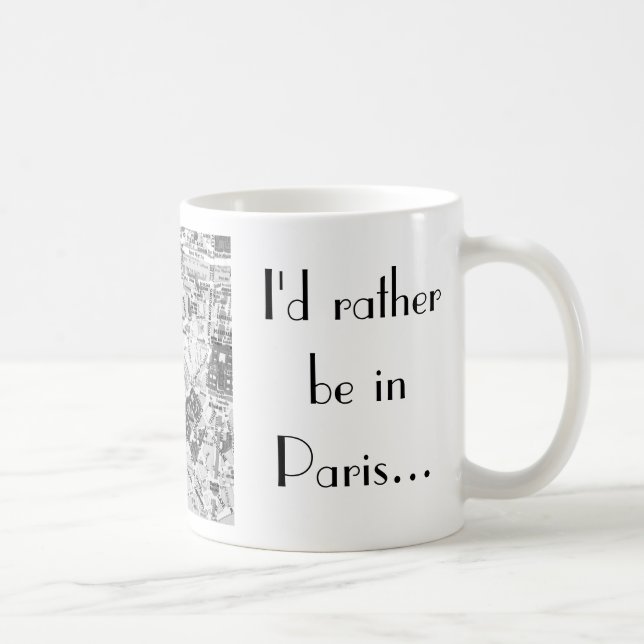 Mug Je serais plutôt à Paris… (Droite)