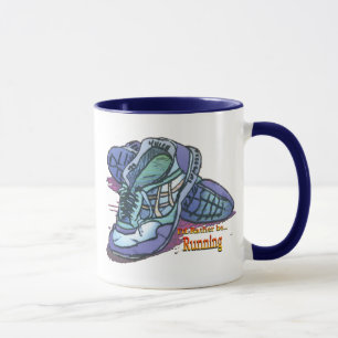 Mug Je serais plutôt les baskets courants de _