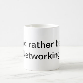 Mug Je serais plutôt mise en réseau !