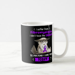 Mug Je Souffre De Fibromyalgie Sensibilisation Fun Cha