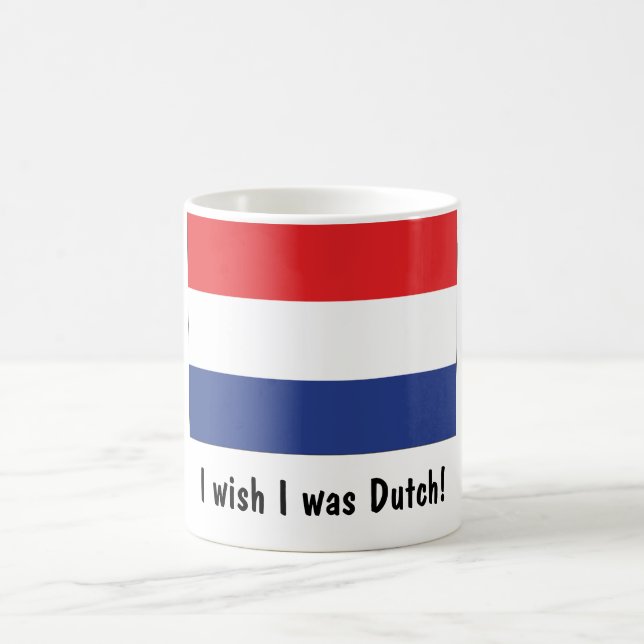 Mug Je souhaite que j'aie été néerlandais ! (Centre)