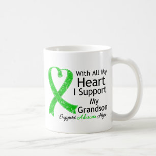 Mug Je soutiens mon petit-fils de tout mon coeur