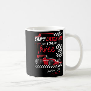 Mug Je suis 3 Super Red Racing Car 3e Birt