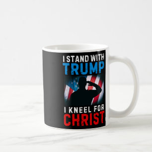 Mug Je Suis Avec Trump Est Mon Président Kneel Jesus C