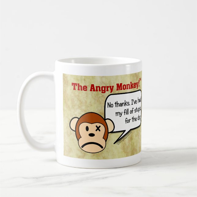 Mug Je suis avoir affaire fait avec les personnes (Gauche)