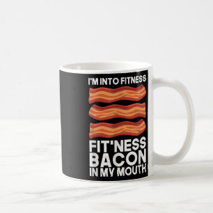 Mug Je Suis Dans La Bacon De Fitness Dans Ma Bouche T