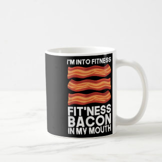Mug Je Suis Dans La Bacon De Fitness Dans Ma Bouche T 