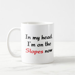 Mug je suis déjà sur les pistes